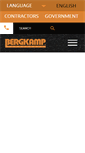 Mobile Screenshot of bergkampinc.com